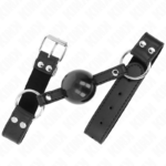 Palla Morbida E Solida Bavaro 4 Cm Con Cinturino In Similpelle 62 X 2,5 Cm Regolabile 42-58 Cm - Kink - immagine 2