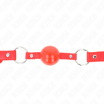 Balla In Tpe 4 Cm Con Serratura Rosso 60 X 2 Cm - Kink - immagine 3