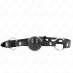Palla In Tpe Nera 4 Cm Gag 60 X 2 Cm - Kink