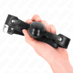 Palla Morbida In Tpe 4 Cm Modello Gag 2 65 X 2,5 Cm - Kink - immagine 4