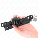 Palla Morbida In Tpe 4 Cm Modello Gag 3 60 X 2 Cm Regolabile 37-52 Cm - Kink - immagine 4