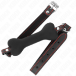 Osso Nero 12 Cm Bavaglio 63 X 2 Cm - Kink - immagine 2