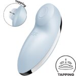 Tap & Climax 2 Vibratore E Stimolatore Blu - Satisfyer - immagine 2
