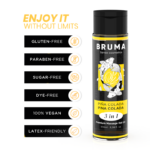 Olio Da Massaggio Premium Effetto Calore Sapore Pina Colada 3 In 1 - 100 Ml - Bruma - immagine 3