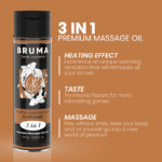 Olio Da Massaggio Premium Effetto Calore Sapore Cupacke 3 In 1 - 100 Ml - Bruma - immagine 4