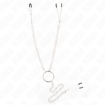 Pinze Per Capezzoli Tripli E Clit Con Catena Modello 1 - Kink