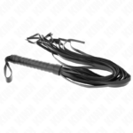 Frusta Nero Manico Corto Coda Lunga 70 Cm - Kink - immagine 5