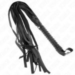 Frusta Nero Manico Corto Coda Lunga 70 Cm - Kink