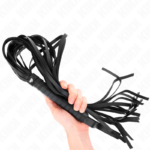 Frusta Nero Manico Corto Coda Lunga 70 Cm - Kink - immagine 3