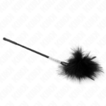 Piume Tickle Con Manico Strass 50 Cm - Kink - immagine 2