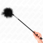 Piume Tickle Con Manico Strass 50 Cm - Kink - immagine 4