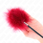 Piume Sollecitanti Con Pagaia A Forma Di Rosa 8 Cm - Kink - immagine 5