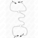 Morsetti Per Capezzoli A 4 Catene 32 Cm Con Catene 14 Cm - Kink