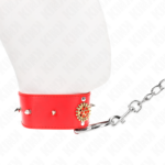 Collana Di Diamanti Rossi Con Cintura 65 Cm Regolabile 35-51 Cm X 7 Cm - Kink - immagine 3