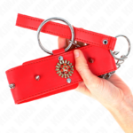 Collana Di Diamanti Rossi Con Cintura 65 Cm Regolabile 35-51 Cm X 7 Cm - Kink - immagine 5