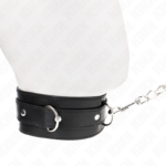 Collare Con Cintura 65 Cm Con Cinturino Nero 54 X 4,5 Cm - Kink - immagine 3
