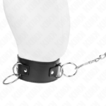 Collana Con Guinzaglio 65 Cm 3 Modello Anelli 2 Regolabile 36-43 Cm X 5 Cm - Kink - immagine 2