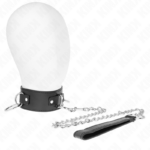 Collana Con Guinzaglio 65 Cm 3 Modello Anelli 2 Regolabile 36-43 Cm X 5 Cm - Kink - immagine 3