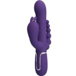 Cammy Vibratore Triplo Multifunzione 4 In 1 Viola - Pretty Love
