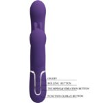 Cammy Vibratore Triplo Multifunzione 4 In 1 Viola - Pretty Love - immagine 6