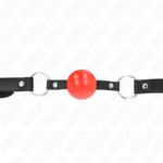 Palla In Tpe Rossa 4 Cm Gag 60 X 2 Cm - Kink