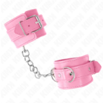 Resistenza Da Polso Semplice Rosa Regolabile 20-23 Cm X 5,5 Cm - Kink - immagine 3