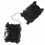 Polso Elastico In Pizzo Nero - Kink - immagine 3