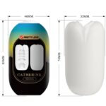 Masturbatore Maschile Bianco Masha - Pretty Love - immagine 6