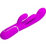 Shania Vibratore Triplo Coniglio Multifunzione Rosa - Pretty Love - immagine 3
