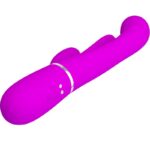 Shania Vibratore Triplo Coniglio Multifunzione Rosa - Pretty Love - immagine 4