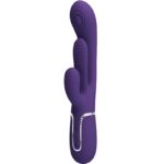 Shania Vibratore Triplo Coniglio Multifunzione Viola - Pretty Love