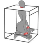 Kink Club Cabina Bukkake Nero E Rosso - Secret Dome - immagine 3
