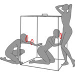 Kink Club Cabin Scandale Nero E Rosso - Secret Dome - immagine 7