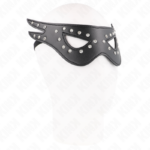 Maschera Sexy In Similpelle Modello 2 27 X 13 Cm - Kink - immagine 3