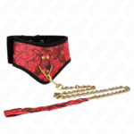 Collana Modello Scandalo Con Cinturino In Pizzo 75 Cm 44 X 10 Cm - Kink