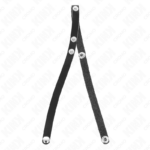Anello Per Pene In Pelle Con Chiusura A Pressione 39 X 1 Cm - Kink - immagine 4