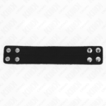 Anello Per Pene In Pelle Con Chiusura A Pressione 18,5 X 3,3 Cm - Kink - immagine 3