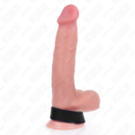 Anello Per Pene In Pelle Con Chiusura In Velcro 20 X 2 Cm - Kink