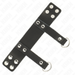 Anello Per Pene Con Anelli A Forma Di "D" 18,5 X 3,3 Cm - Kink - immagine 4