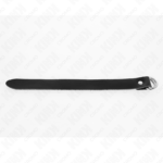 Anello Per Pene In Pelle Con Chiusura A Pressione 22 X 2 Cm - Kink - immagine 5