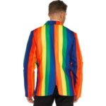 Blazer + Cravatta Rainbow S - Leg Avenue - immagine 2