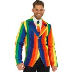 Blazer + Cravatta Rainbow S - Leg Avenue