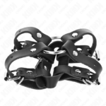 Anello Per Pene Con Cinghie Multiple Regolabili - Kink - immagine 4