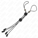 Morsetti Per Capezzoli Con Elastico Nero - Kink