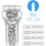 Feel Pocket Stroker Crystal Di Kiiroo Trasparente - Kiiroo - immagine 5