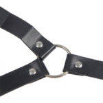 953720 Bondage Leather Strap Breath Clamps Nero Taglia Unica - Subblime - immagine 3