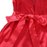 954024 Canottiera Con Schiena Trasparente In Pizzo + Perizoma Rosso/Nero L/Xl - Subblime - immagine 7