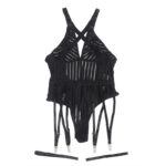 954154 Body Con Cintura Reggicalze Nero L/Xl - Subblime - immagine 5