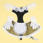 954314 Costume Da Cameriera Sexy Nero/Bianco L/Xl - Subblime - immagine 4