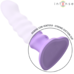 Brenda Vibratore Taglia M Design A Spirale 10 Vibrazioni Telecomando Viola - Intense - immagine 4